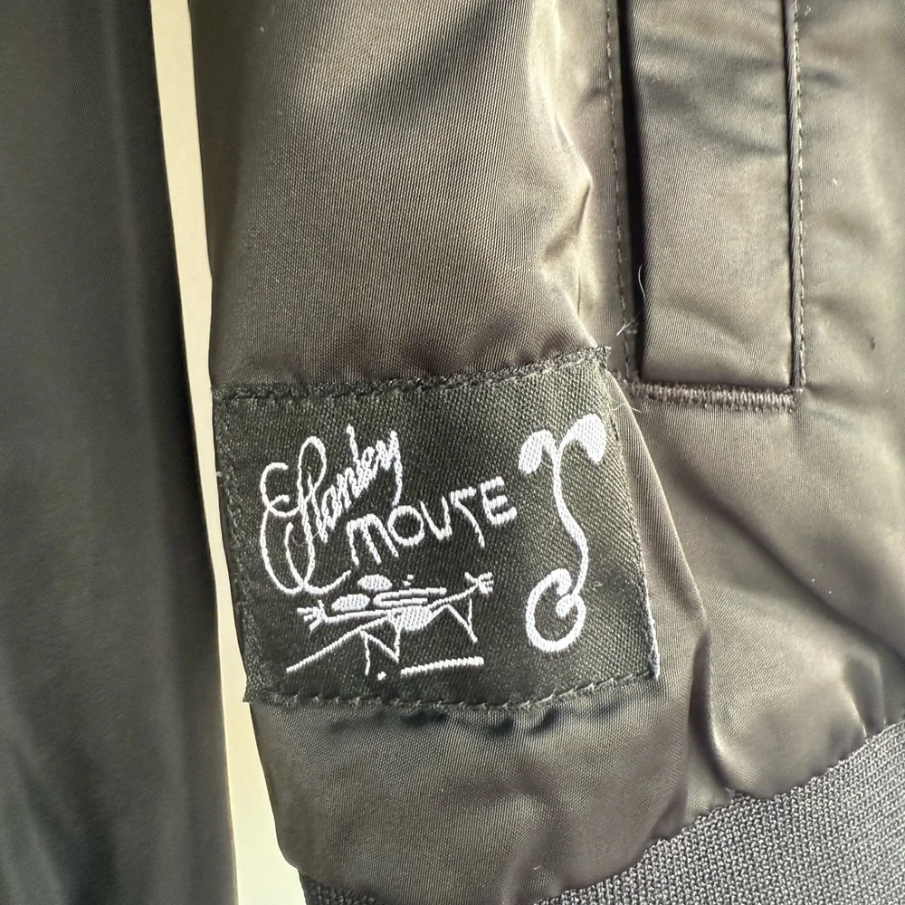 2 in 1 jacket blue rose statement 🤘🏼 bomber jacket - Picture 5 of 12